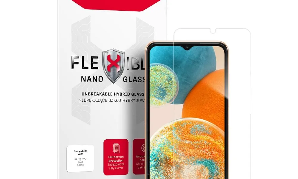 Forcell Flexible Nano Glass - szkło hybrydowe do Samsung Galaxy A23 5G