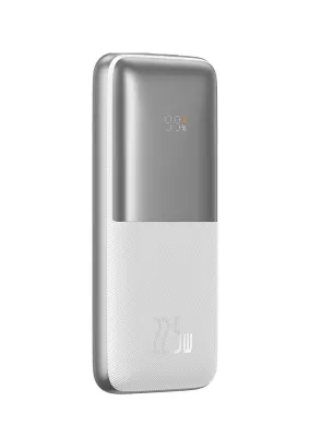 Bateria zewnętrzna (Powerbank) BASEUS Bipow Pro - 10 000mAh Quick Charge PD 22,5W z kablem USB do Typ C PPBD040002 biały