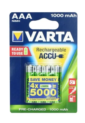 Bateria akumulatorowa VARTA R3 1000 mAH (AAA) 4SZT. ready to use
