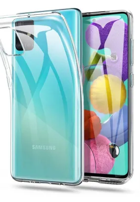 Futerał Back Case Ultra Slim 0,5mm do SAMSUNG Galaxy M51