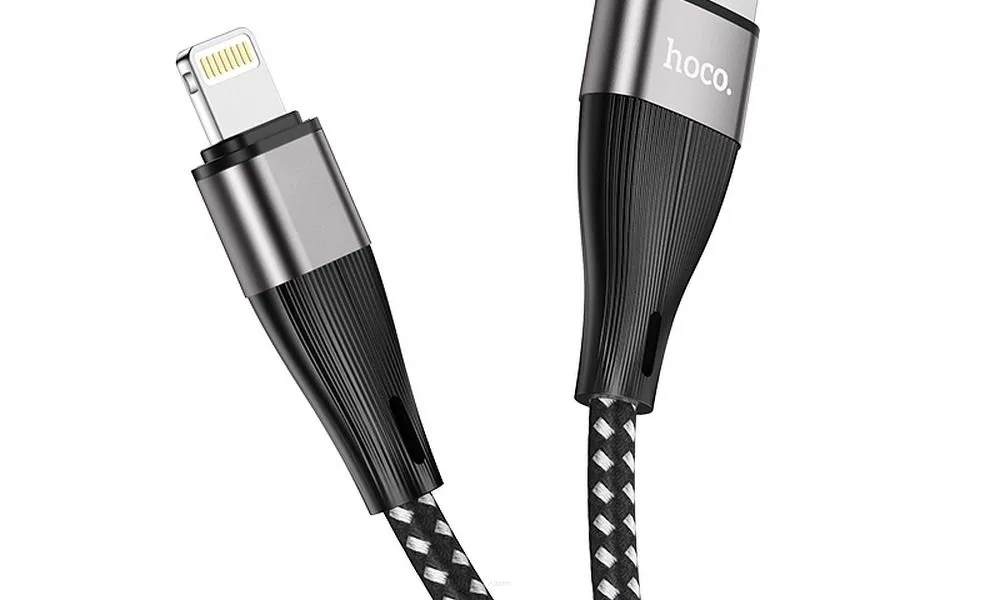 HOCO kabel USB A do Lightning 2,4A X57 1 m czarny