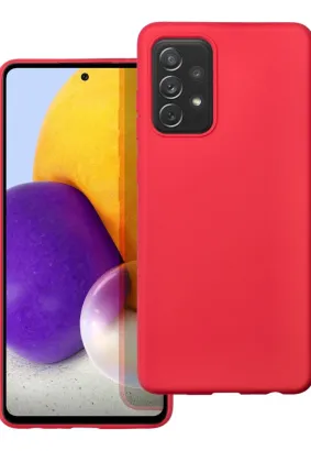 Futerał SOFT do SAMSUNG Galaxy A72 LTE ( 4G ) / A72 5G czerwony