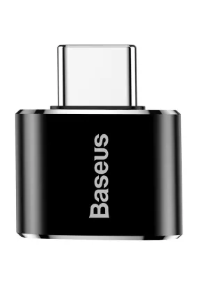BASEUS adapter OTG USB do Typ C 2,4A czarny CATOTG-01
