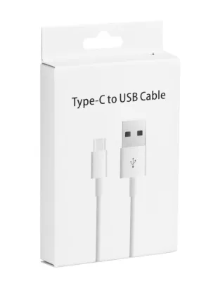 Kabel USB do Typ C 3.0 HD2 1 metr biały BOX