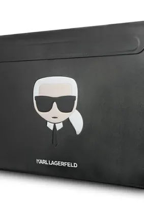 Pokrowiec na laptop / notebook 13"-14" Karl Lagerfeld Sleeve KLCS14KHBK czarny