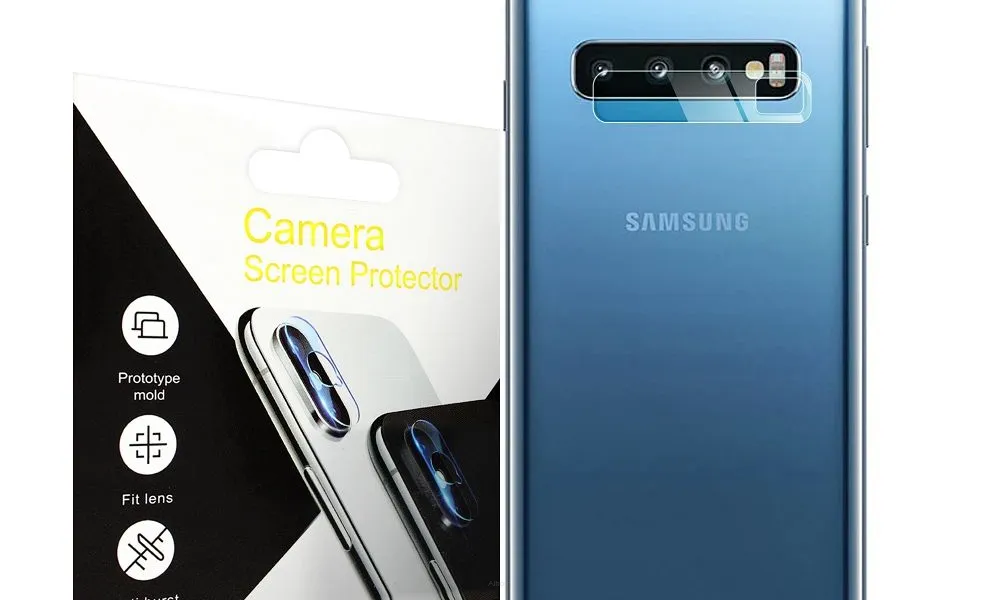 Szkło hartowane Tempered Glass Camera Cover - do Samsung S10 Plus