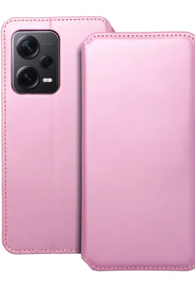 Kabura Dual Pocket do XIAOMI Redmi NOTE 12 PRO PLUS 5G jasny różowy