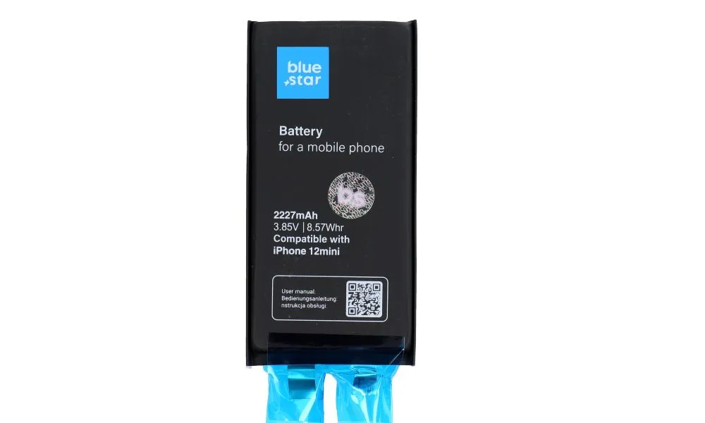 Bateria do Iphone bez BMS 12 mini 2227 mAh  Blue Star HQ