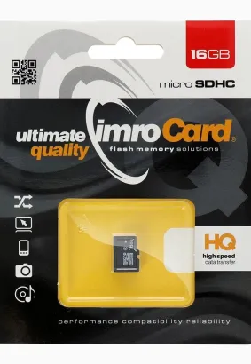Karta Pamięci IMRO microSD 16GB bez adaptera SD
