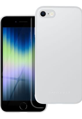 Futerał Roar Matte Glass Case - do iPhone 7 / 8 / SE 2020 / SE 2022 stalowy