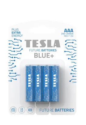 TESLA Bateria Alkaliczna AAA BLUE+[4x120]