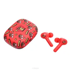 Słuchawki bezprzewodowe / bluetooth TWS JELLIE MONSTER Steven YLFS-06BT czerwony