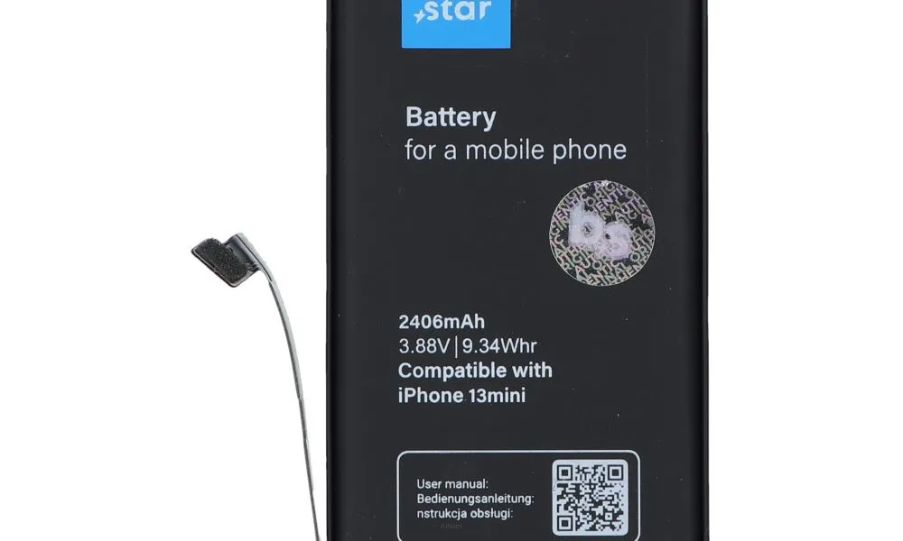Bateria do Iphone 13 mini 2406 mAh  Blue Star HQ