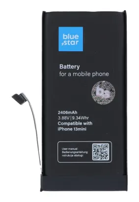 Bateria do Iphone 13 mini 2406 mAh  Blue Star HQ