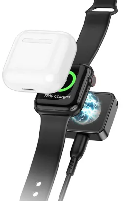 HOCO ładowarka indukcyjna do Apple Watch 2,5W CW55 czarna
