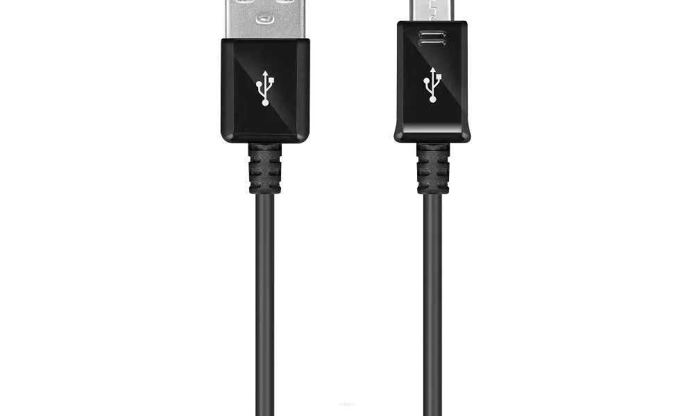 Oryginalny Kabel USB - SAMSUNG ECB-DU4EBE (Galaxy S4) 1,5m micro USB czarny bulk