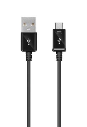 Oryginalny Kabel USB - SAMSUNG ECB-DU4EBE (Galaxy S4) 1,5m micro USB czarny bulk