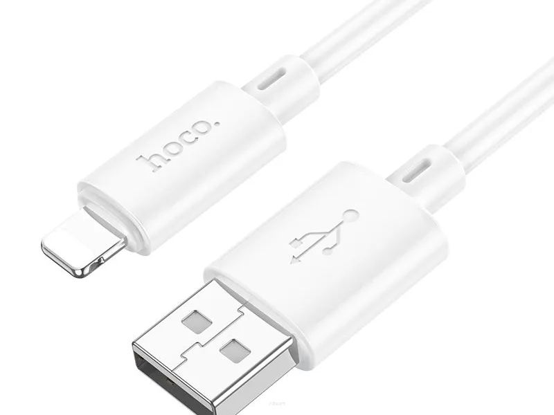 HOCO kabel USB A do Lightning 2,4A X88 1 m biały