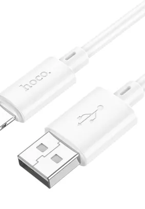 HOCO kabel USB A do Lightning 2,4A X88 1 m biały