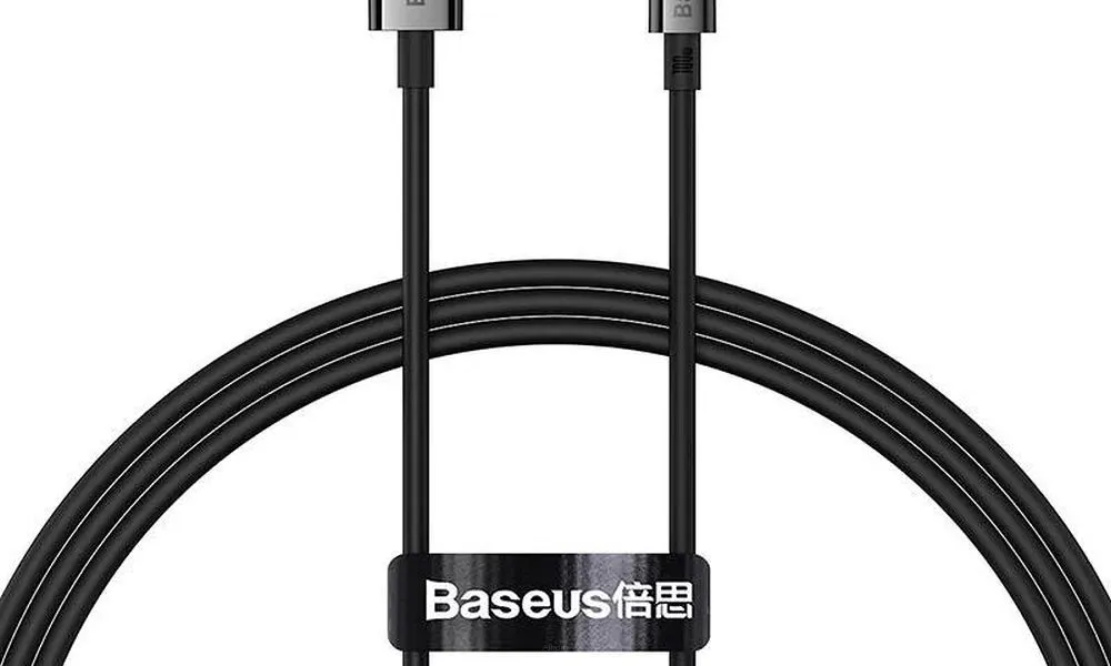 BASEUS kabel USB A do Typ C PD 100W 1m czarny P10320102114-00