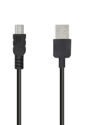 Kabel USB - Mini USB 3 metry czarny (navi / kamera)