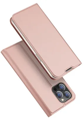 DUX DUCIS Skin Pro - futerał z klapką do Apple iPhone 14 Pro różowy