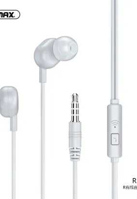 REMAX zestaw słuchawkowy / słuchawki RW-105 białe