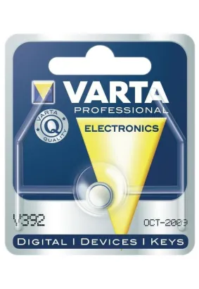 Bateria Srebrowa VARTA  V392 (typ SR 41)