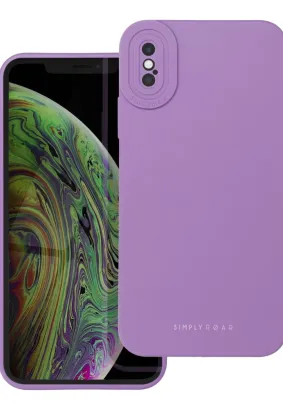 Futerał Roar Luna Case - do iPhone XS Fioletowy