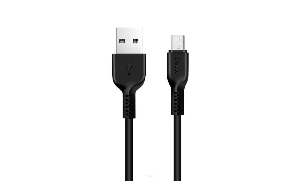 HOCO kabel USB do Micro Flash X20 2 metry czarny