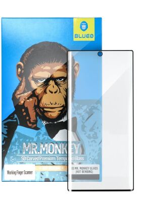 Szkło Hartowane 5D Mr. Monkey Glass - do Samsung Galaxy M21 czarny (Strong Lite)