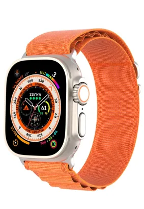 DUX DUCIS GS - pasek nylonowy do Apple Watch 38/40/41mm pomarańczowy