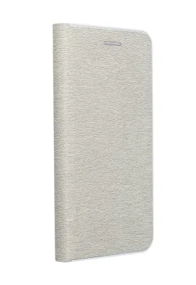 Kabura Forcell LUNA Book Silver do SAMSUNG Galaxy S10e srebrny