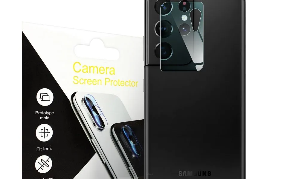 Szkło hartowane Tempered Glass Camera Cover - do Samsung S21 Ultra