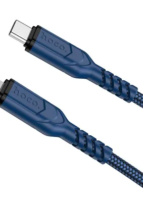 HOCO kabel Typ C do Lightning PD 3A 20W X59 1 m niebieski