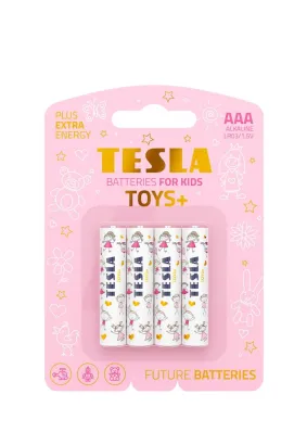 TESLA Bateria Alkaliczna AAA TOYS+ GIRL[4x120]