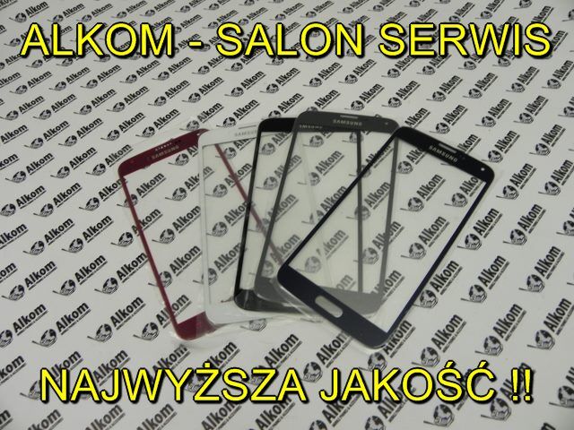SAMSUNG S4 MINI I9190 SZYBKA SZKŁO GLASS CZERWONY / RED
