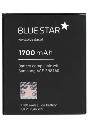 Bateria do Samsung I8160 Galaxy Ace 2/S7562 Duos/S7560 Galaxy Trend/S7580 Trend Plus 1700 mAh Li-Ion Blue Star PREMIUM