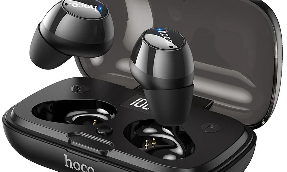 HOCO słuchawki bezprzewodowe / bluetooth stereo Delight TWS ES52 czarne