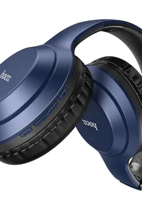 HOCO słuchawki bluetooth nagłowne FUN move W30 niebieskie
