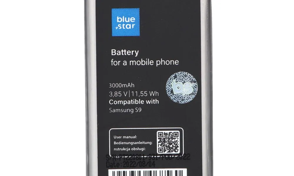 Bateria do Samsung Galaxy S9 3000 mAh Li-Ion Blue Star PREMIUM