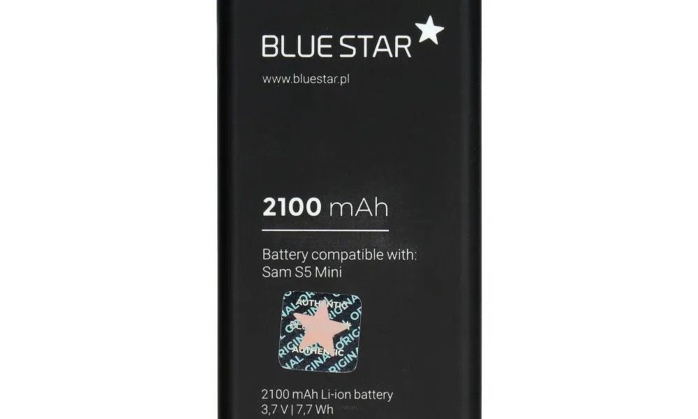Bateria do Samsung Galaxy S5 Mini (G800F) 2100 mAh Li-Ion Blue Star PREMIUM