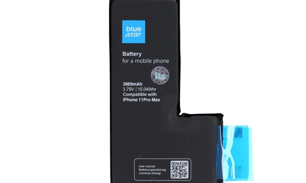 Bateria do Iphone bez BMS 11 PRO MAX 3969 mAh  Blue Star HQ