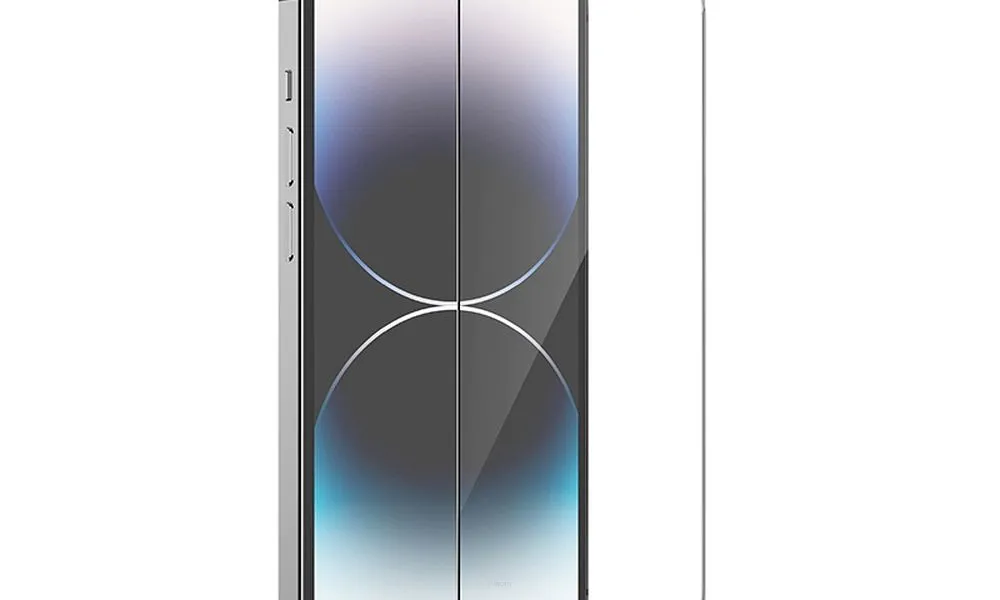 HOCO szkło hartowane HD 5D Guardian shield (SET 10in1) - do iPhone 14 Pro czarny (G14)
