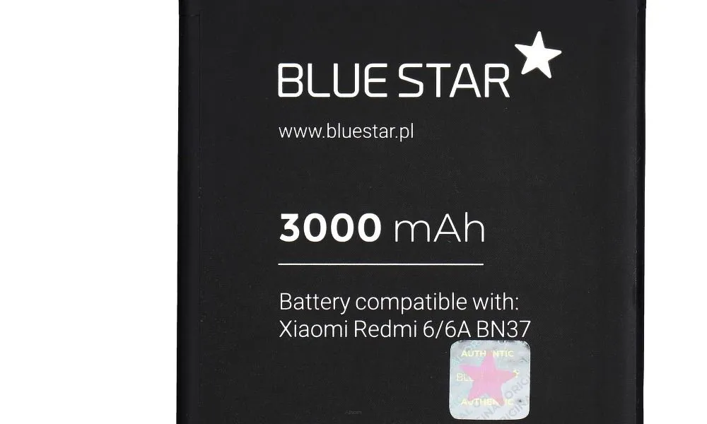 Bateria do Xiaomi Redmi 6/6A (BN37) 3000 mAh Li-Ion Blue Star