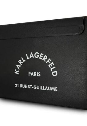 Pokrowiec na laptop / notebook 16" Karl Lagerfeld Sleeve KLCS16RSGSFBK czarny