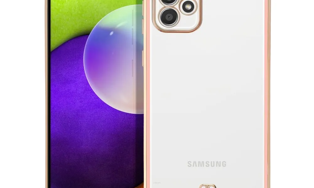 Futerał LUX do SAMSUNG Galaxy A52 5G / A52 LTE ( 4G ) różowy