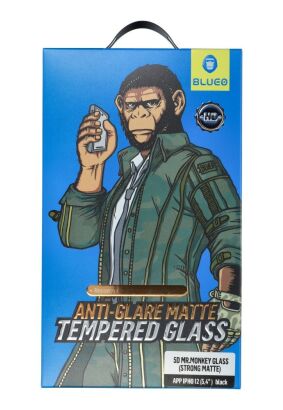 Szkło Hartowane 5D Mr. Monkey Glass - Apple iPhone 7/8  PLUS biały (Strong Matte)