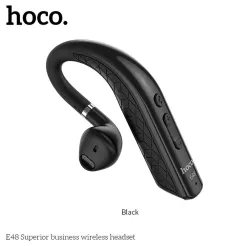 HOCO słuchawka bluetooth Superior business E48 czarna