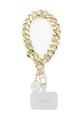 Guess Hand Strap GUOUCBMC4MD (Large Chain 4G Charms / złoty)